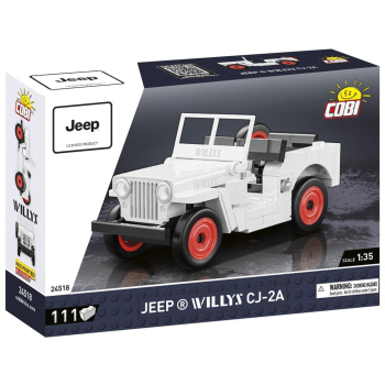 Jeep Willys CJ-2A biały